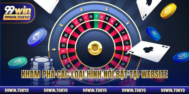 Khám phá các loại hình nổi bật tại website